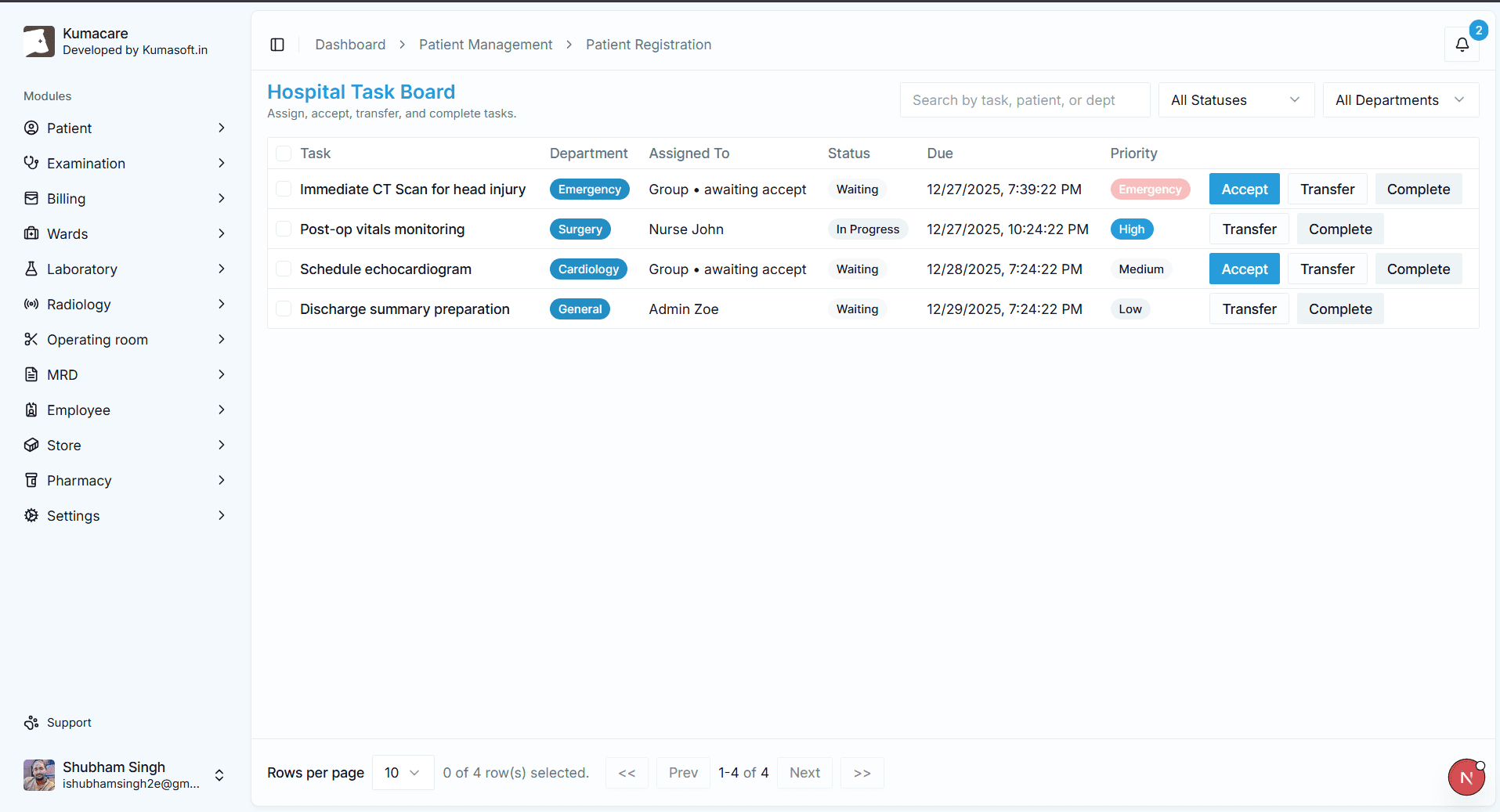 KumaCare Health Platform
